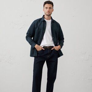 Vegan Suede Shirt Jacket